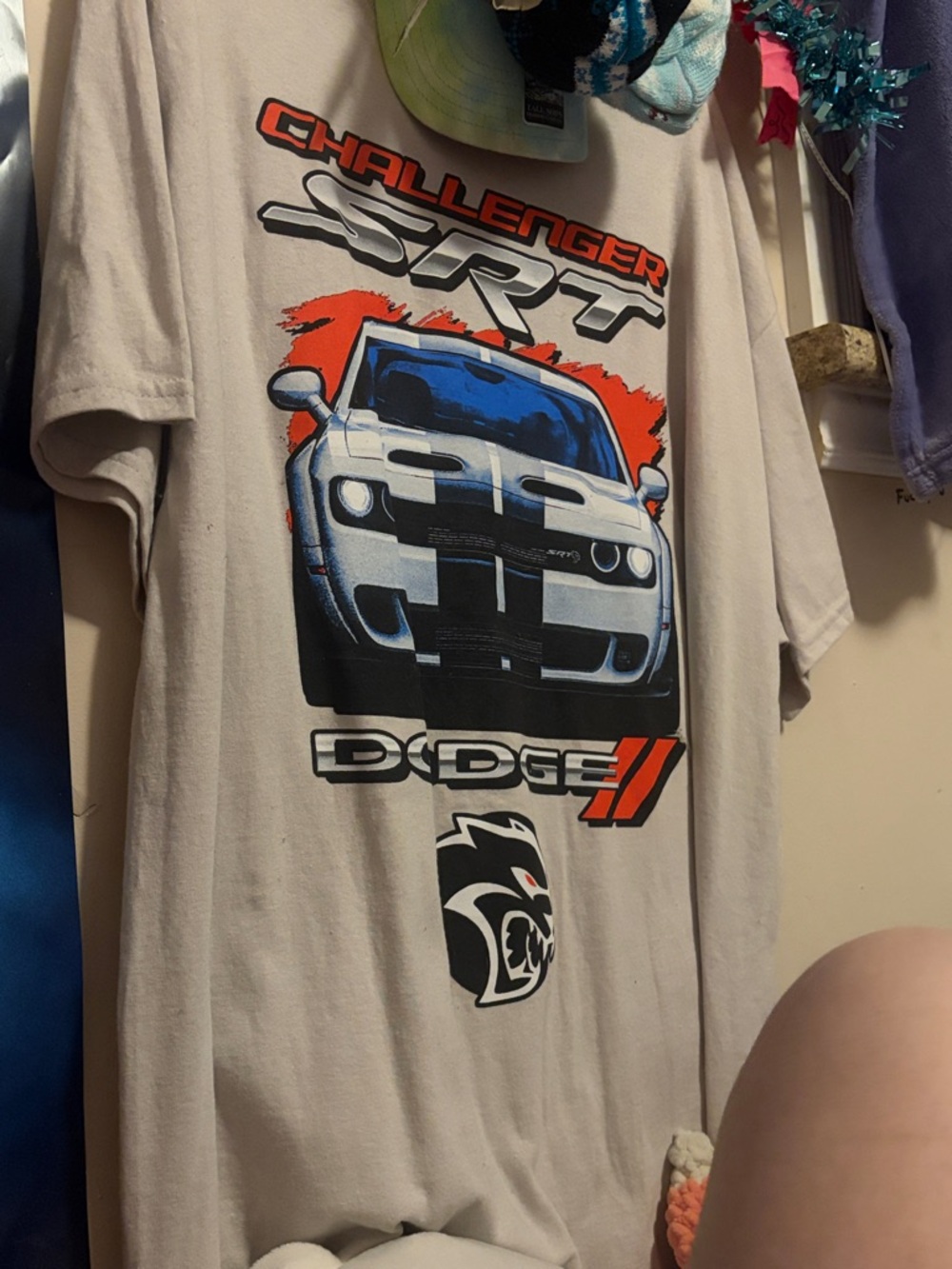 Dodge Challenger SRT Graphic Tee - Beige